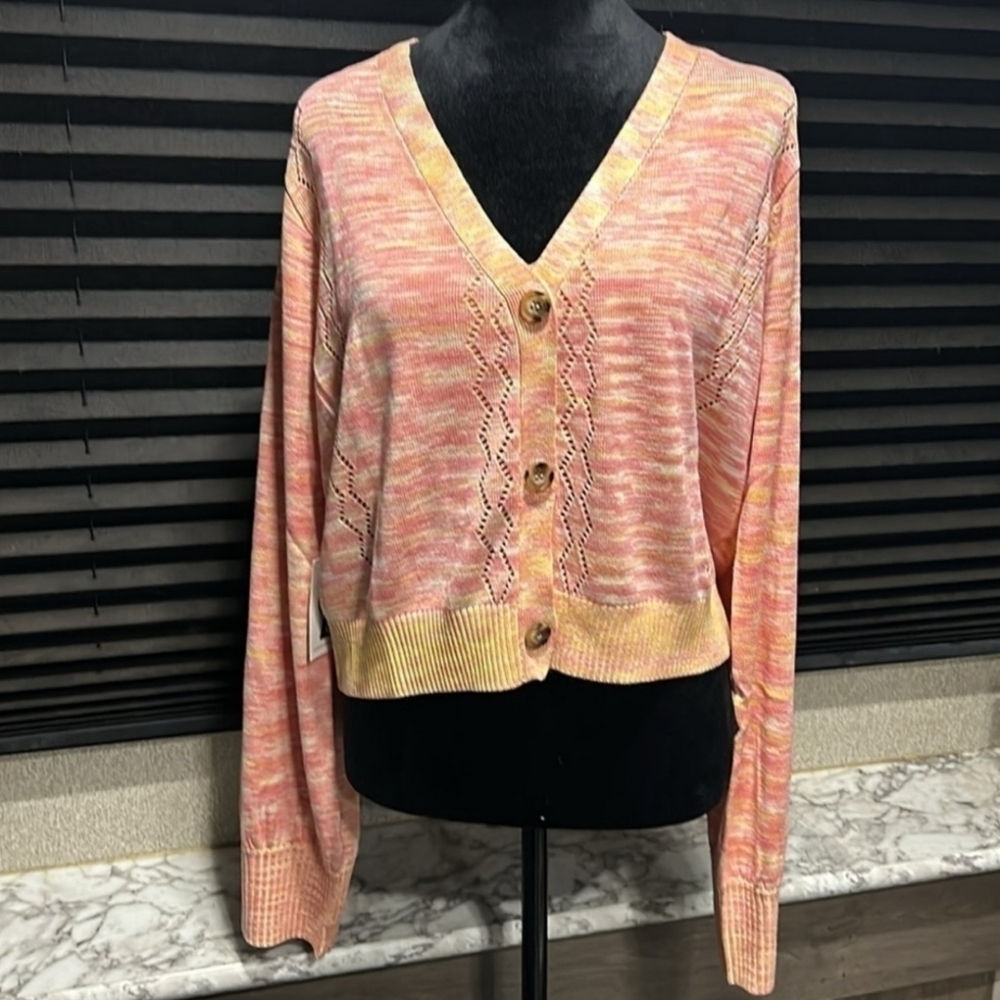 Callahan Cardigan Set Bralette with Matching Cardigan Size Large - Picture 16 of 16